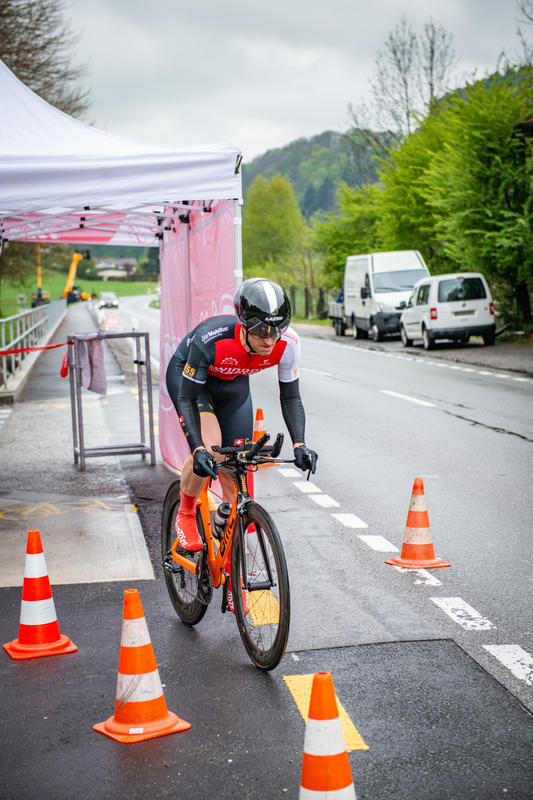 BOE Einzelzeitfahren Krauchthal 2021, am Start